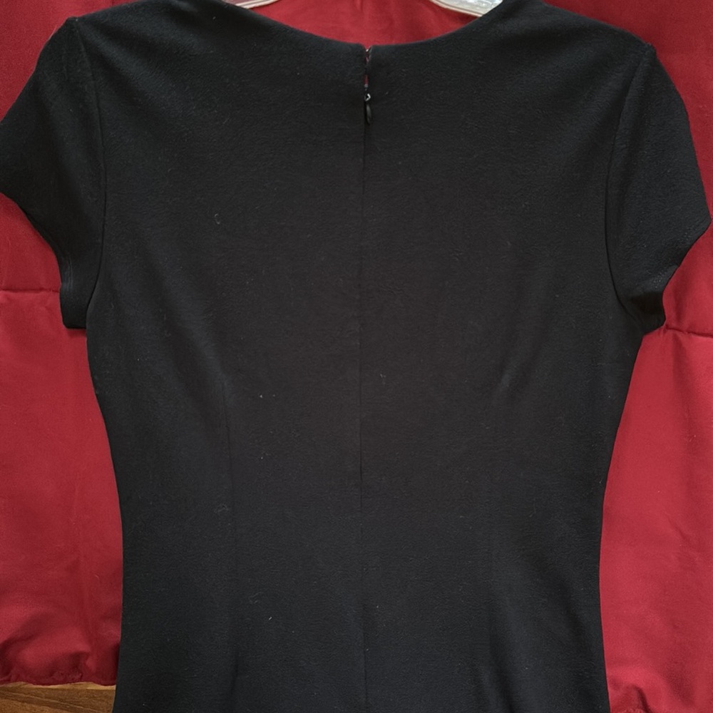 Ann Taylor Loft black dress size 6, never worn new with tags - Picture 3 of 4